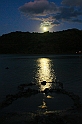 La luna ed il lago